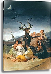 Постер Гойя Франсиско (Francisco de Goya) The Witches' Sabbath, 1797-98
