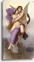 Постер Бугеро Вильям (Adolphe-William Bouguereau) Похищение Психеи