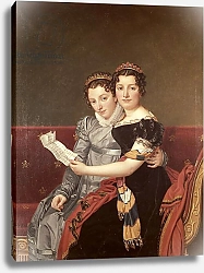 Постер Давид Жак Луи Zenaide and Charlotte Bonaparte, 1822