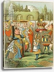 Постер Тениель Джон The Queen said severely 'Who is this?' from Alice's Adventures in Wonderland