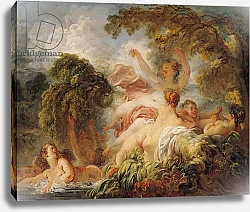 Постер Фрагонар Жан The Bathers, c.1765