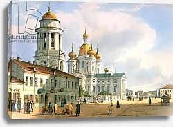 Постер Перро Фердинанд The Virgin of Vladimir Church in St. Petersburg, c.1840