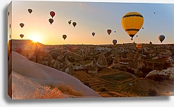 Постер Воздушные шары над Гёреме, Турция