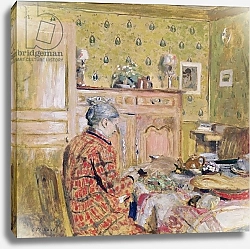 Постер Вюйар Эдуар The Artist's Mother Taking Breakfast, 1899-1904