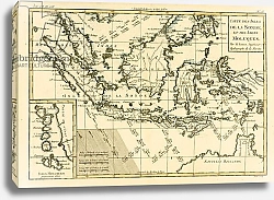Постер Бонне Чарльз (карты) Indonesia and the Philippines, 1780