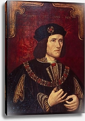 Постер Школа: Английская 15в Portrait of King Richard III