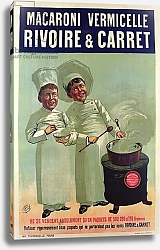 Постер Школа: Французская Poster advertising pasta made by 'Rivoire et Carret'