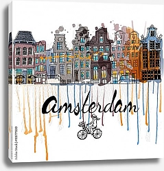 Постер Улицы Амстердама