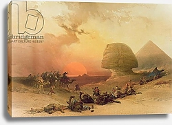Постер Робертс Давид The Sphinx at Giza