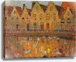 Постер Сиданер Анри Houses In Bruges
