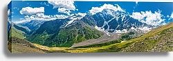 Постер Россия. Горная панорама Кавказского национального парка