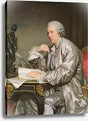 Постер Грёз Жан-Батист Portrait of Claude-Henri Watelet 1763-65