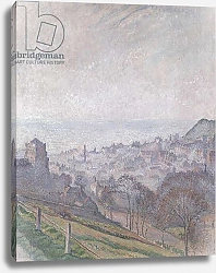 Постер Писсарро Люсьен Hastings: Mist, Sun and Smoke, 1918