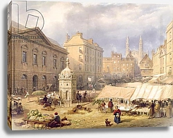 Постер Макензи Фредерик Cambridge Market Place, 1841