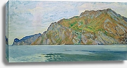 Постер Мозер Коло Blick von Torbole auf das Westufer des Gardasees
