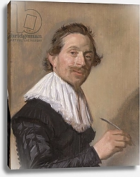 Постер Халс Франс Portrait of Jean de la Chambre at the age of 33, 1638