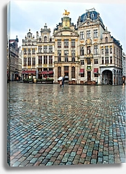 Постер Бельгия. Брюссель. Площадь Гранд Плас 2