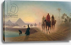 Постер Фрер Шарл The Road to the Pyramids