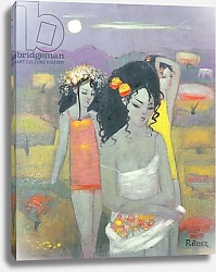 Постер Родер Эндре (совр) Gathering Flowers, 1995