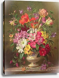 Постер Уильямс Альберт (совр) AB/315 A Spring Floral Arrangement, 1996
