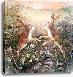 Постер Смит Мэри (совр) Hares at dawn
