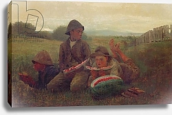 Постер Хомер Уинслоу The Watermelon Boys, 1876