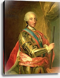 Постер Менгс Антон Charles III in Armour, after 1759