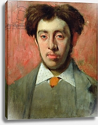 Постер Дега Эдгар (Edgar Degas) Portrait of Albert Melida
