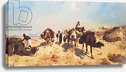 Постер Жером Жан Леон Crossing the Desert