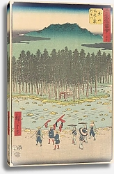 Постер Утагава Хирошиге (яп) Tsuchiyama