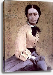 Постер Дега Эдгар (Edgar Degas) Portrait of Princess Pauline de Metternich, c.1865