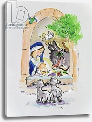 Постер Мэттьюз Диана (совр) Snowy Bethlehem, 1996