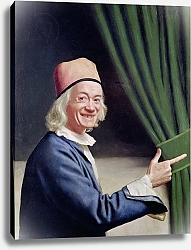 Постер Лиотар Жан Этьен Self Portrait Smiling, c.1770-73