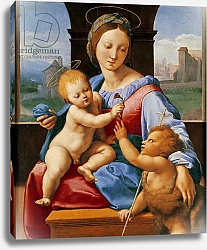 Постер Рафаэль (Raphael Santi) The Aldobrandini Madonna or The Garvagh Madonna, c.1509-10
