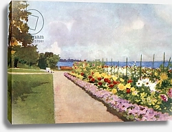 Постер Никсон Мима The Garden by the Sea, Villa Hvidore