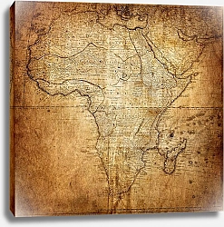 Постер Африка. 18 век