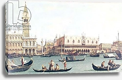 Постер Каналетто (Giovanni Antonio Canal) Venice from the Bacino