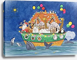 Постер Бентон Линда (совр) Santa's Ark