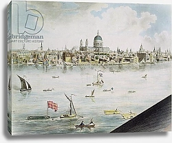 Постер Баркер Роберт Panoramic view of London, 1792-93 3