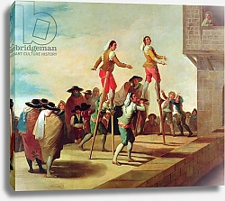 Постер Гойя Франсиско (Francisco de Goya) The Stilts, c.1791-92