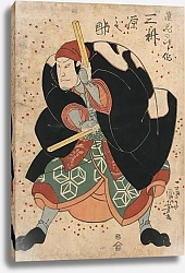 Постер Куниеси Утагава Mimasu gennosuke no namiwa no jirosaku