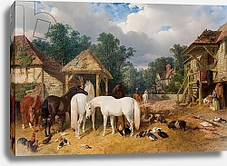 Постер Херринг Джон The Farmyard, 1860