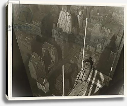 Постер Хайн Льюис (фото) Raising the Mast, Empire State Building, 1931