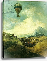 Постер Гойя Франсиско (Francisco de Goya) The Balloon or, The Ascent of the Montgolfier