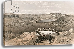 Постер Симпсон Вильям The town batteries or interior fortifications of Sebastopol, 23 June 1855