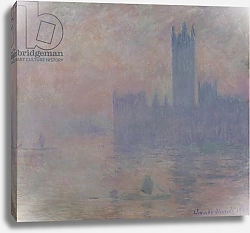 Постер Моне Клод (Claude Monet) The Houses of Parliament, London, 1903
