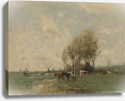 Постер Марис Виллем Weide met koeien