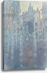 Постер Моне Клод (Claude Monet) The Portal of Rouen Cathedral in Morning Light, 1894