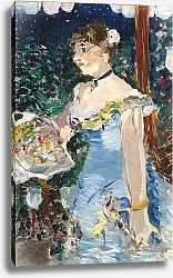 Постер Мане Эдуард (Edouard Manet) Chanteuse de café-concert, 1879