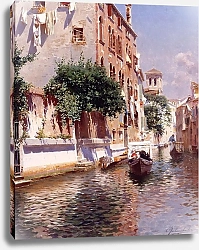 Постер Санторо Рубенс St. Apostoli Canal, Venice